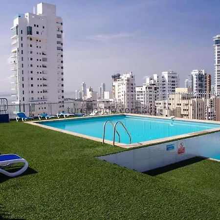 Apartamento In Bocagrande With Lovely View Cartagena